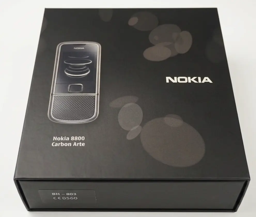 Мобильный телефон Nokia 8800 Arte 4GB Carbon - фото товара