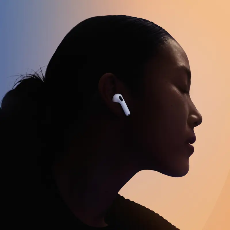 Наушники Apple AirPods (5-го поколения, 2026) с шумоподавлением - фото товара