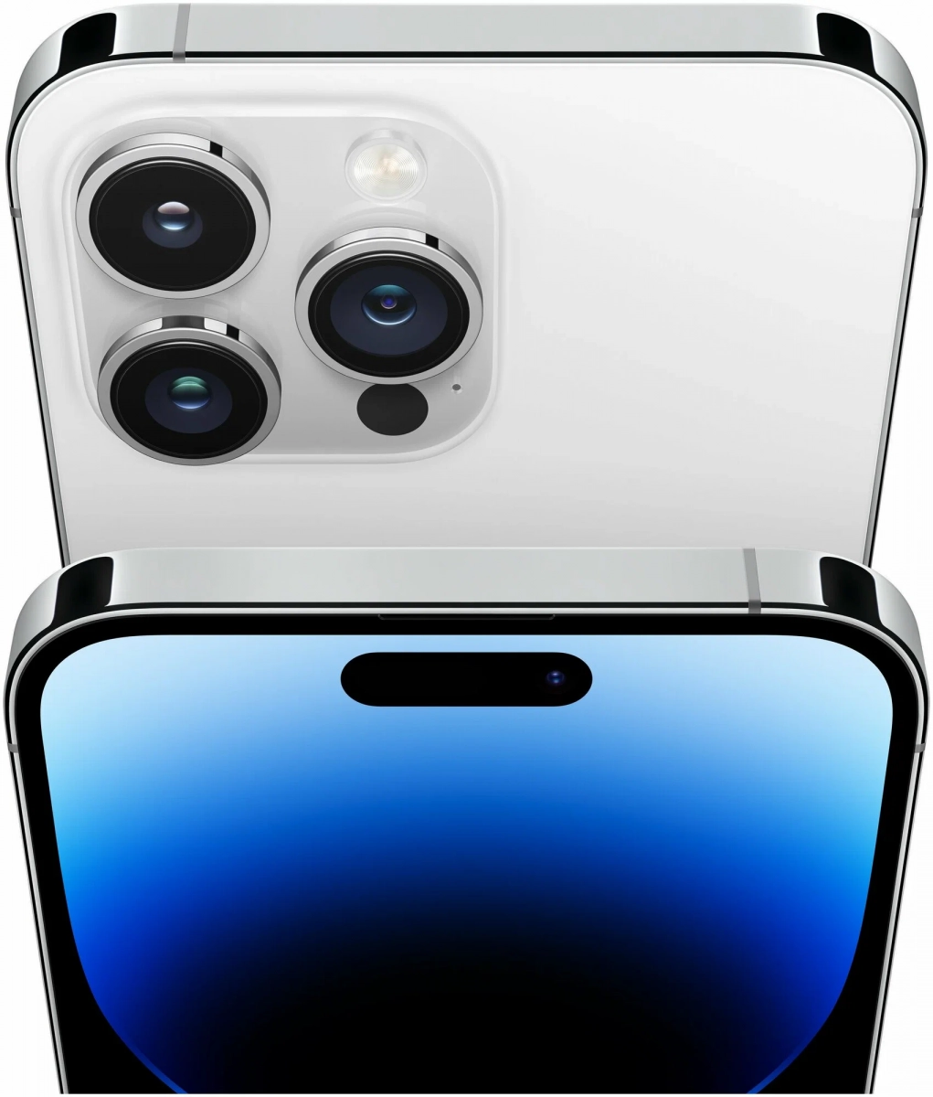 Смартфон Apple iPhone 14 Pro 128 GB Silver - фото товара