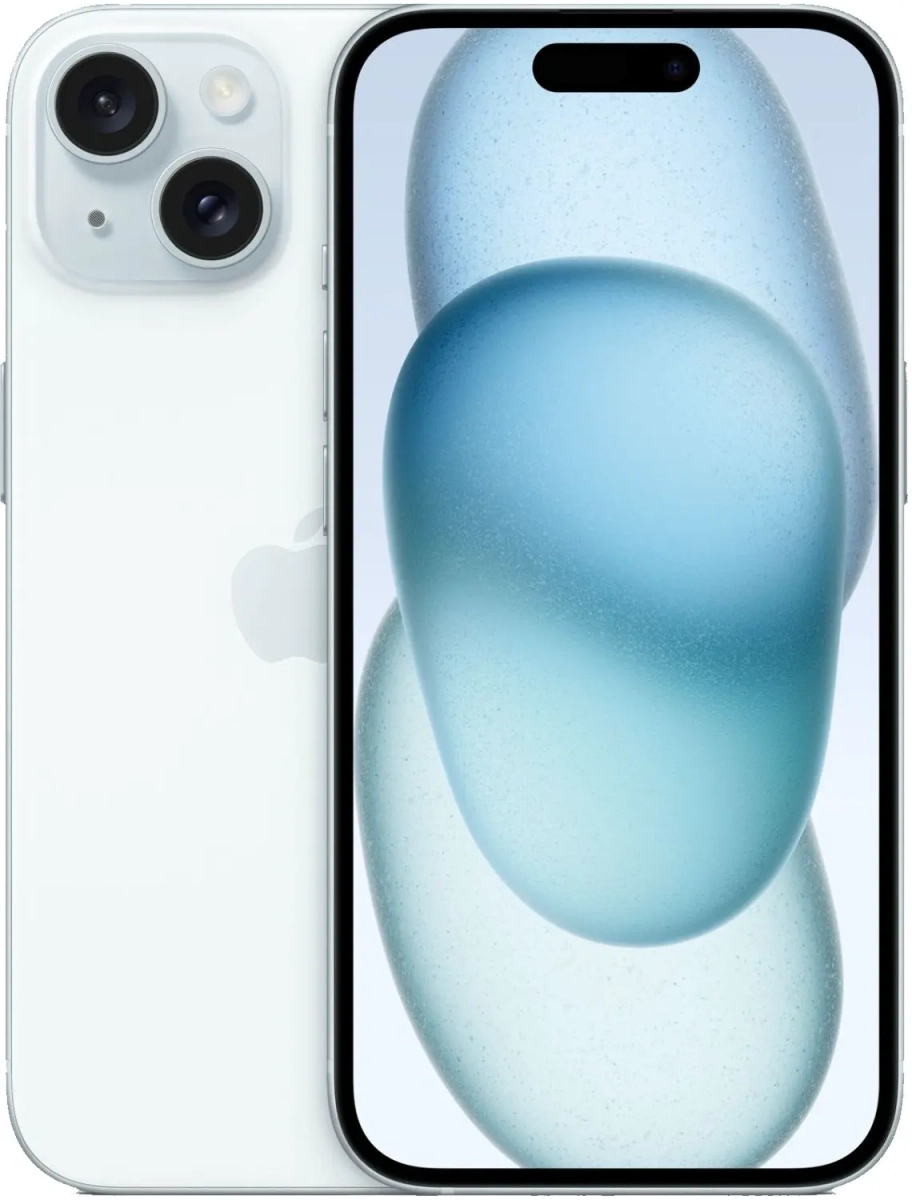 Смартфон Apple iPhone 15 256 GB Blue - фото товара
