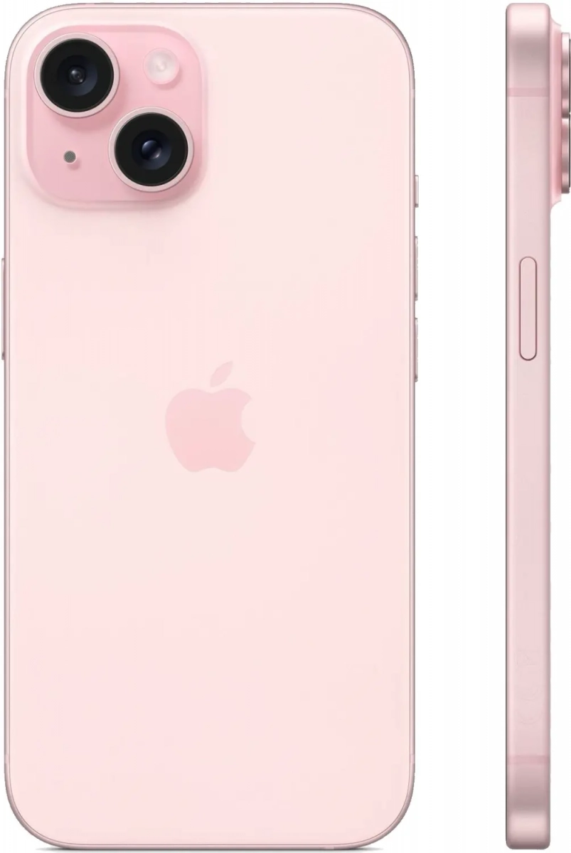 Смартфон Apple iPhone 15 256 GB Pink - фото товара