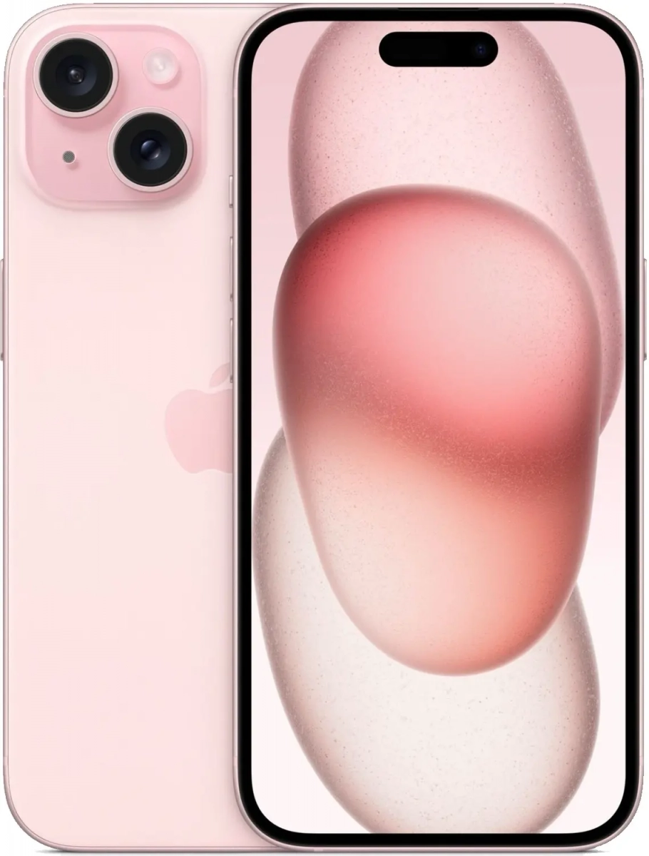 Смартфон Apple iPhone 15 256 GB Pink - фото товара