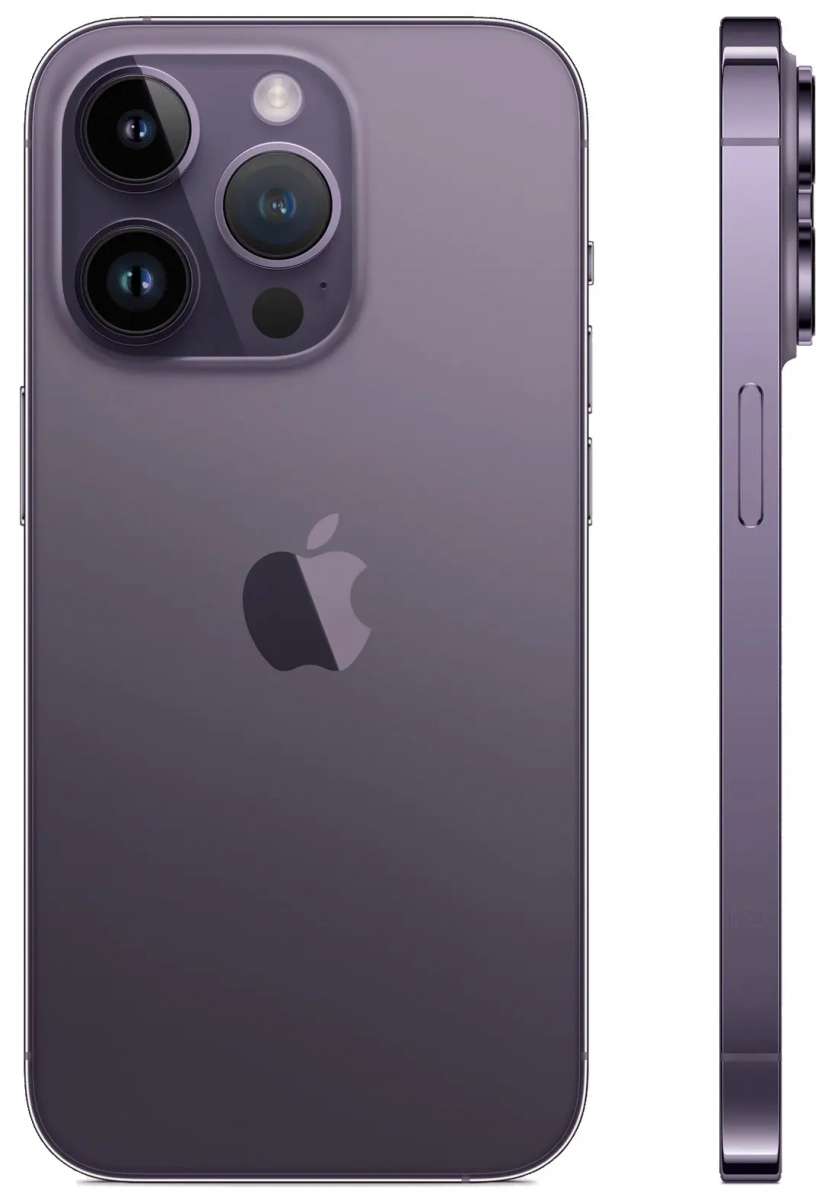 Смартфон Apple iPhone 14 Pro 256 GB Deep Purple - фото товара
